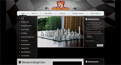 Desktop Screenshot of bengalchess.org